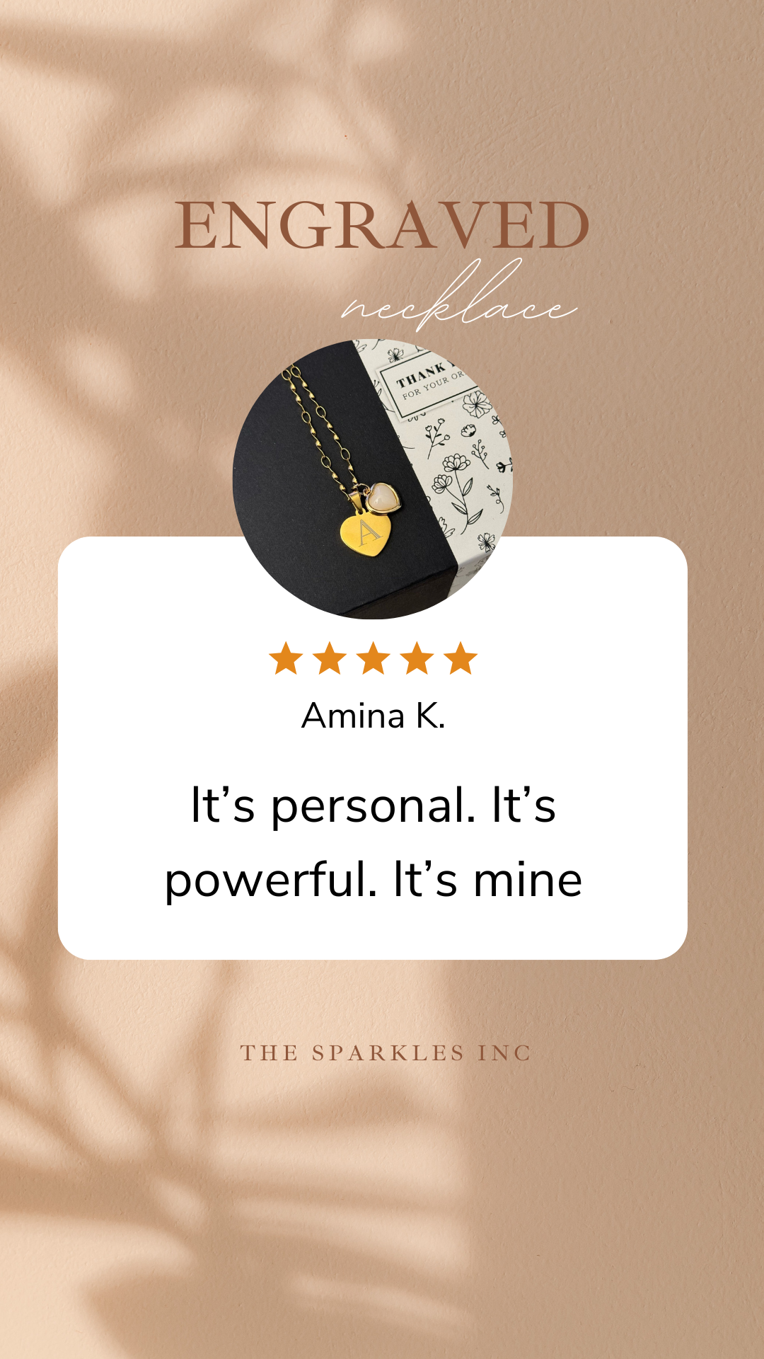 Personalized Custom Charm Necklace