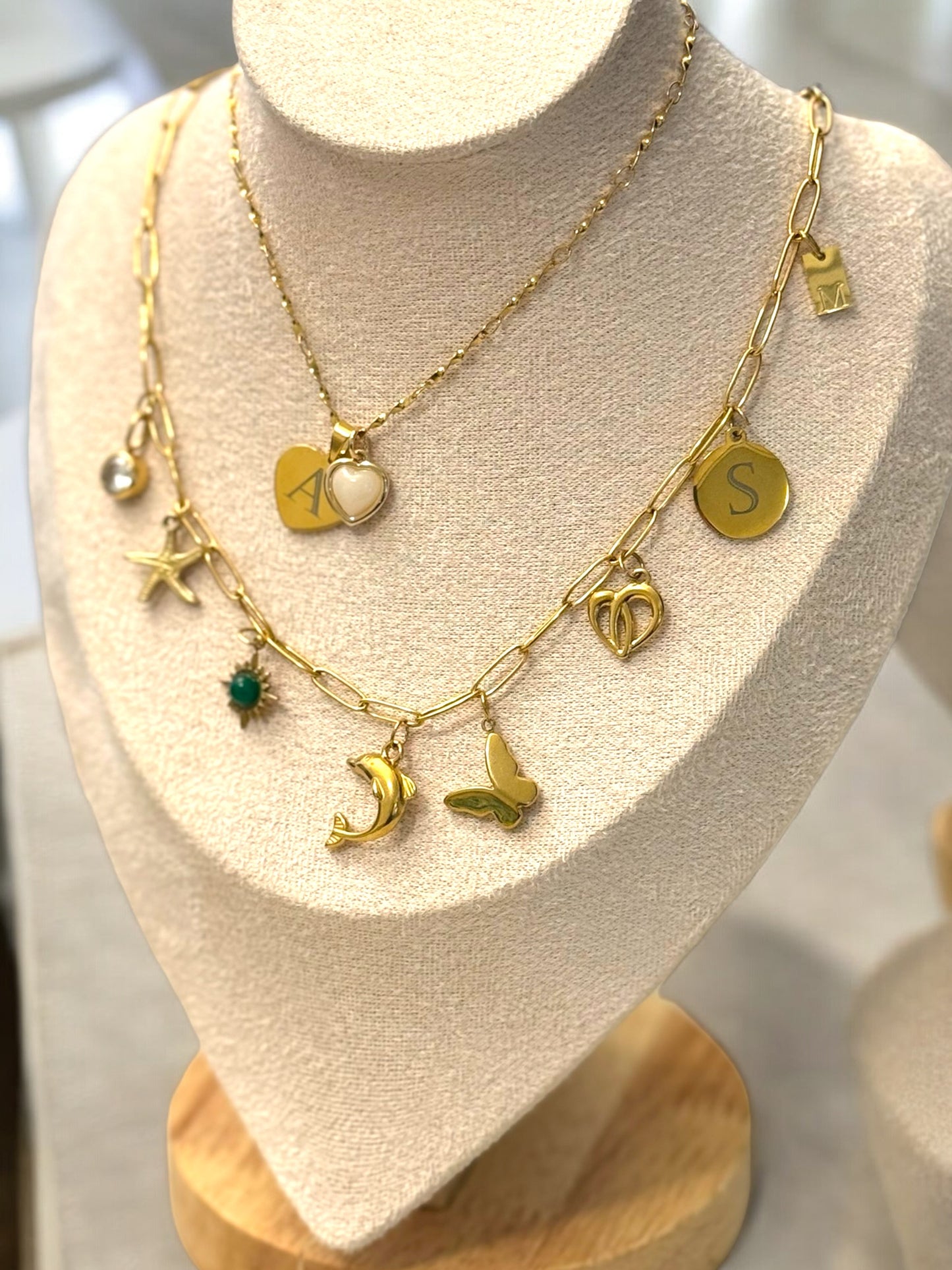 Build Your Own Custom Charm Necklace - The Sparkles