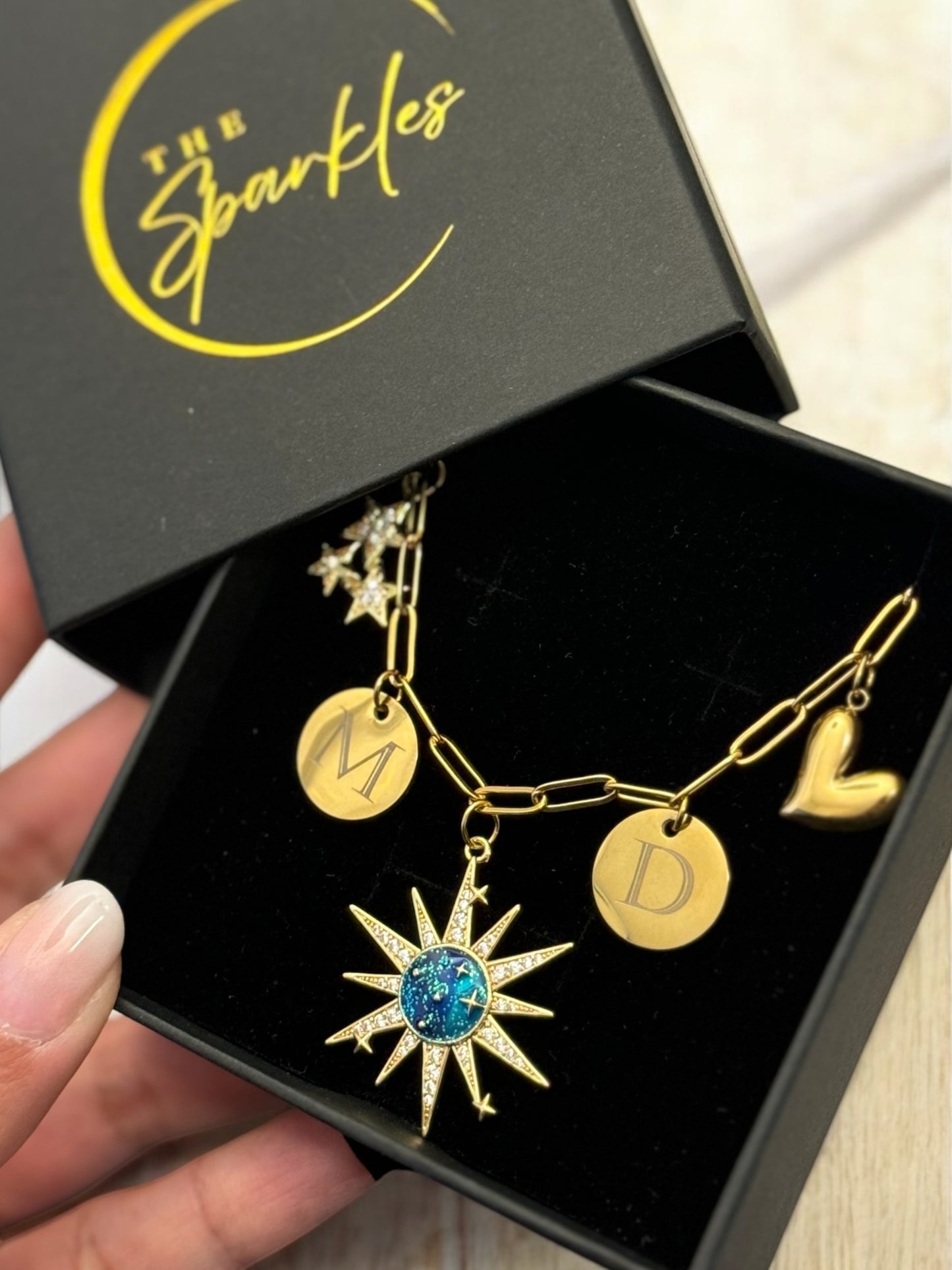 Build Your Own Custom Charm Necklace - The Sparkles