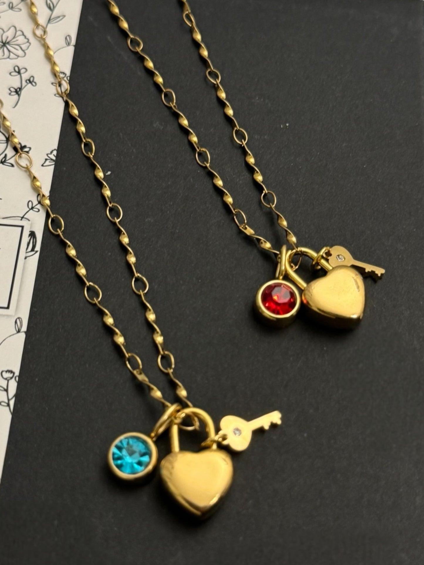 Personalized Custom Charm Necklace - The Sparkles
