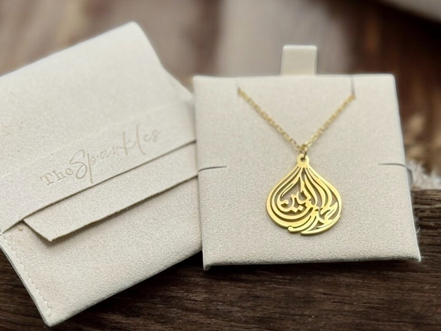 Divine Calligraphy Necklace