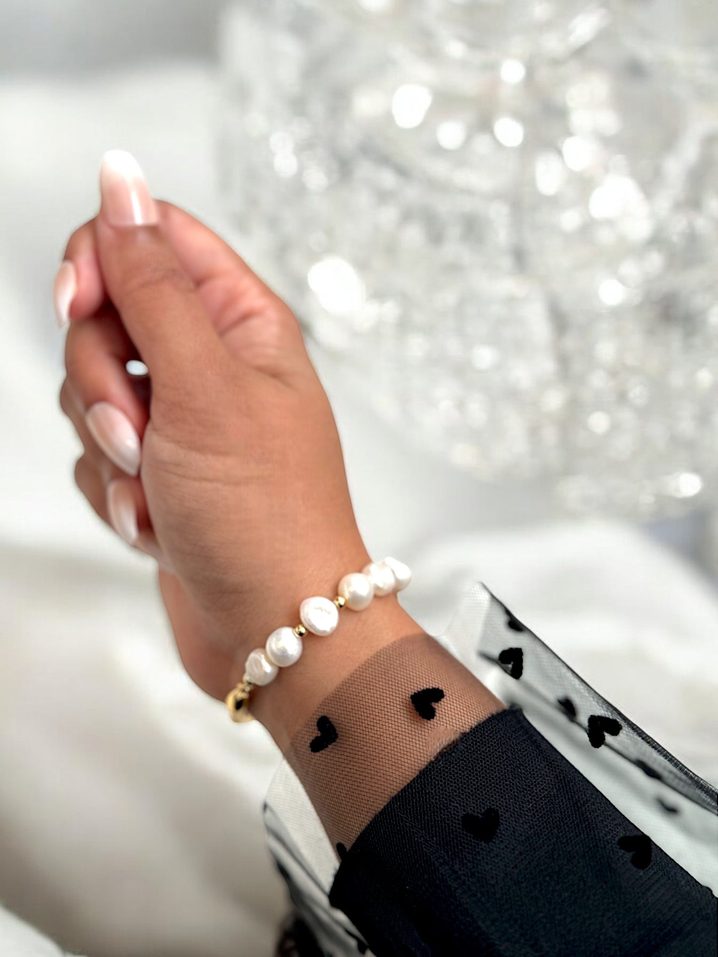 Aurous Pearl Bracelet